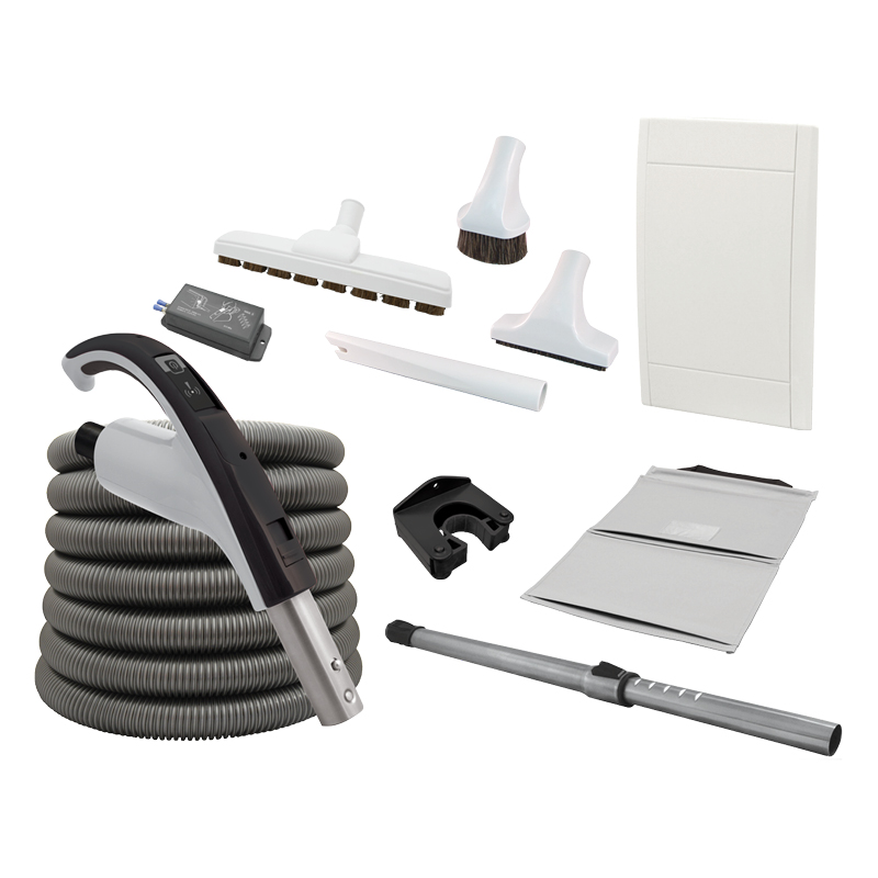 Retraflex attachments kit with SpeedyFlex hose and Exclusive Black handle – Receiver included