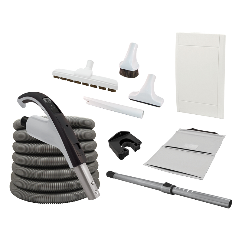 Retraflex attachments kit with SpeedyFlex hose and Exclusive Black handle – Receiver not included