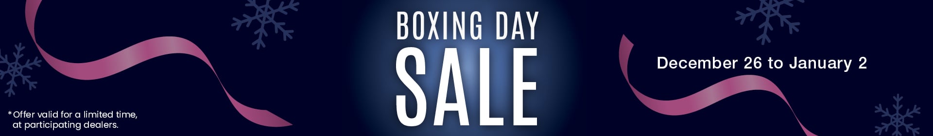 Boxing Day Sale